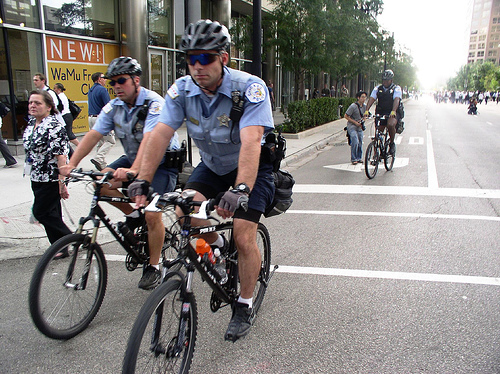Police on Bikes