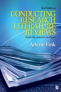 Book Cover of Conducting Literature Reviews by Fink
