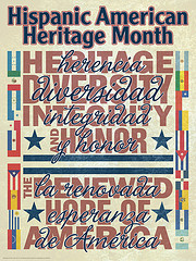 Hispanic American Heritage Month Poster