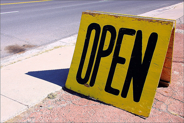 Open Sign