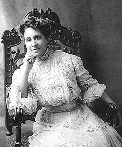 Mary Church Terrell (1863-1954), the daughter of two slaves, was one of the first African-American women to earn a college degree, and worked for civil rights and the vote. Learn more about Terrell in the <a href=