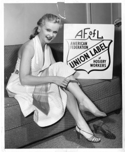 Anne_Francis_models_American_Federation_of_Labor_hosiery