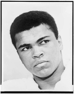 Muhammad Ali. World Journal Tribune photograph by Ira Rosenberg, 1967. Library of Congress.