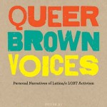 cover, Queer Brown Voices anthology