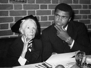 Muhammad Ali in collaboration with Marianne Moore. They were introduced by George Plimpton.