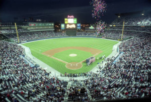 The Braves' opening night at Turner Field, April 4, 1997 [AJCNL1997-04-04-01c]