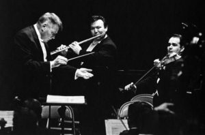 Robert Shaw conducting a chamber ensemble.