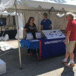 Library booth at Decatur Book Festival 2017