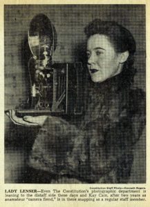 Kay Cain portrait, December 20, 1942