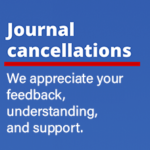 Journal cancellation form login