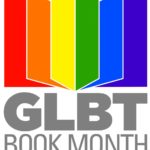 GLBT Book Month, American Library Association, below a book with rainbow pages