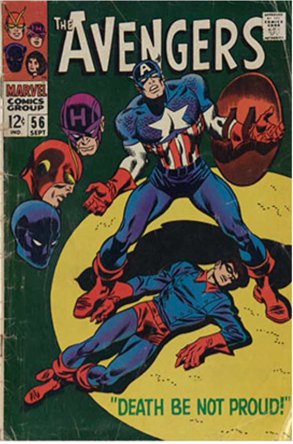 Avengers - Captain America comic book cover